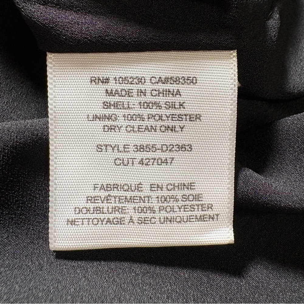 Joie Silk Black and White Polka Dot Ruffle Midi Dress Size Small - Picture 5 of 5